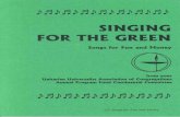 Singing for the Green, Songs for Fun and Money - Unitarian