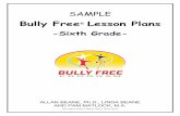 Sixth Grade Lesson Plans (Samples).pdf - Bully Free Program