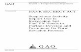 Suspicious Activity Report Use - US Government Accountability Office