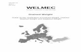 Guidance for the Verification of Drained Weight, Drained - WELMEC