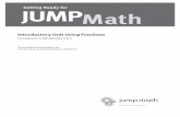 Getting Ready for JUMP Math: Introductory Unit Using Fractions
