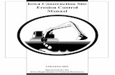 Iowa Construction Site Erosion Control Manual - Center for