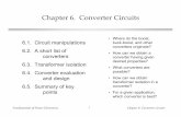 Chapter 6. Converter Circuits - ECEE