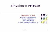 Physics 101 - Department of Physics