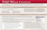 High Blood Pressure - Preventive Cardiovascular Nurses Association