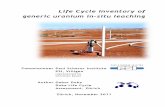Life Cycle Inventory of generic uranium in-situ leaching - Doka.ch