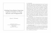 Putting Form Before Function: Logical Grammar in Frege, Russell