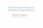 Practicing Continuous Delivery using Hudson