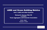 LEED and Green Building Metrics