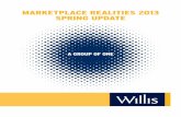 Marketplace realities 2013 spriNG UpDate - Willis