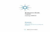 Proteomics Grade Trypsin Catalog #204310 Protocol