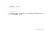 Implementing Microsoft Exchange with the Sun ZFS Storage - Oracle