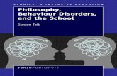 Philosophy, Behaviour Disorders, and the School - Sense Publishers