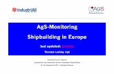 AgS-Monitoring Shipbuilding in Europe last updated: 8.9.2012
