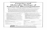 Genetics and Molecular Biology of Industrial Microorganisms