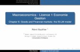 Goods and Financial markets: the IS-LM model - R©mi Bazillier - Free