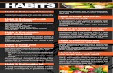 Habit 1: Eat every 2-4 hours Habit 2: Eat protein with - Limitless365