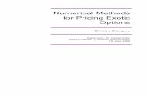 Numerical Methods for Pricing Exotic Options - Imperial College
