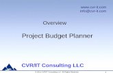 Overview: Project Budget Planner - Cvr-it.com