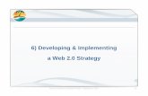 6) Developing & Implementing a Web 2.0 Strategy