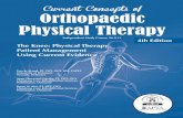 Current Concepts of Orthopaedic Physical Therapy