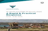 TC Harold and COVID-19 Vanuatu 2020 A Rapid & Practical ...