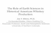 The Role of Earth Sciences in Historical American Whiskey ...
