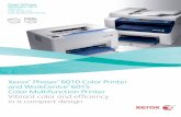 Phaser 6010 and WorkCentre 6015 - Xerox