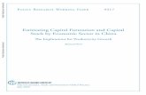 Estimating Capital Formation and Capital Stock by Economic ...