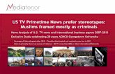 US TV Primetime News prefer stereotypes: Muslims framed ...