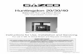 Huntingdon 20/30/40 - Stovax & Gazco