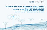 Advanced forecasting of variable renewable power ...