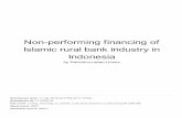 Indonesia Islamic rural bank industry in Non-performing ...