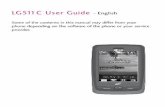 LG511C User Guide - English