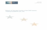 Report on the peer review of the EBA Stress Testing Guidelines