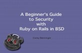 A Beginner's Guide to Security with Ruby on Rails in - NYCBSDCon