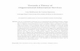 Towards a Theory of Organizational Information Services