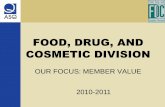 FOOD, DRUG, AND COSMETIC DIVISION -