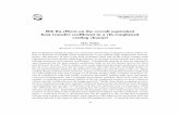 Rib fin effects on the overall equivalent heat transfer coefficient in a
