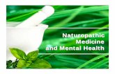 Naturopathic Medicine and Mental Health