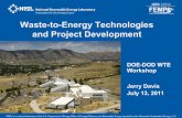 Waste-to-Energy Technologies and Project Development