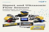 Signet and Ultrasonic Flow Sensors