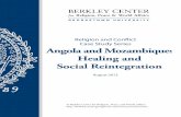Religion and Conflict Case Study Series Angola and ...