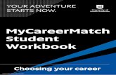 MyCareerMatch Student Workbook - UniSA