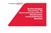 Control and Communication Gateway Installation Guide - SolarEdge