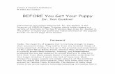 BEFORE You Get Your Puppy - Open Paw
