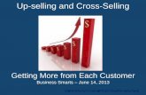 Up-selling and Cross-Selling