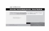 DHS WORKING PAPERS - Measure DHS