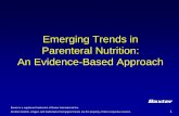 Emerging Trends in Parenteral Nutrition - Arizona Dietetic Association