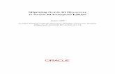 Migrating Oracle BI Discoverer to Oracle BI Enterprise Edition